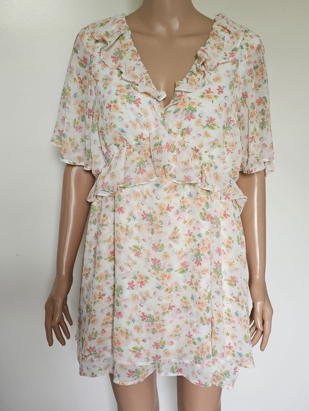 Heyson Ruffle Floral Romper